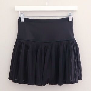 COPY - Athleta A Game Mesh Black Skort